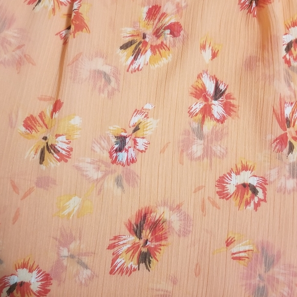 Orange Flowers Blouse - Picture 2 of 5